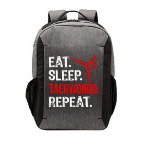 Eat Sleep Taekwondo Repeat Taekwondo Player Funny Vector Backpack