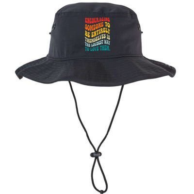 Encouraging Someone To Be Entirely Themselves Is The Loudest Legacy Cool Fit Booney Bucket Hat