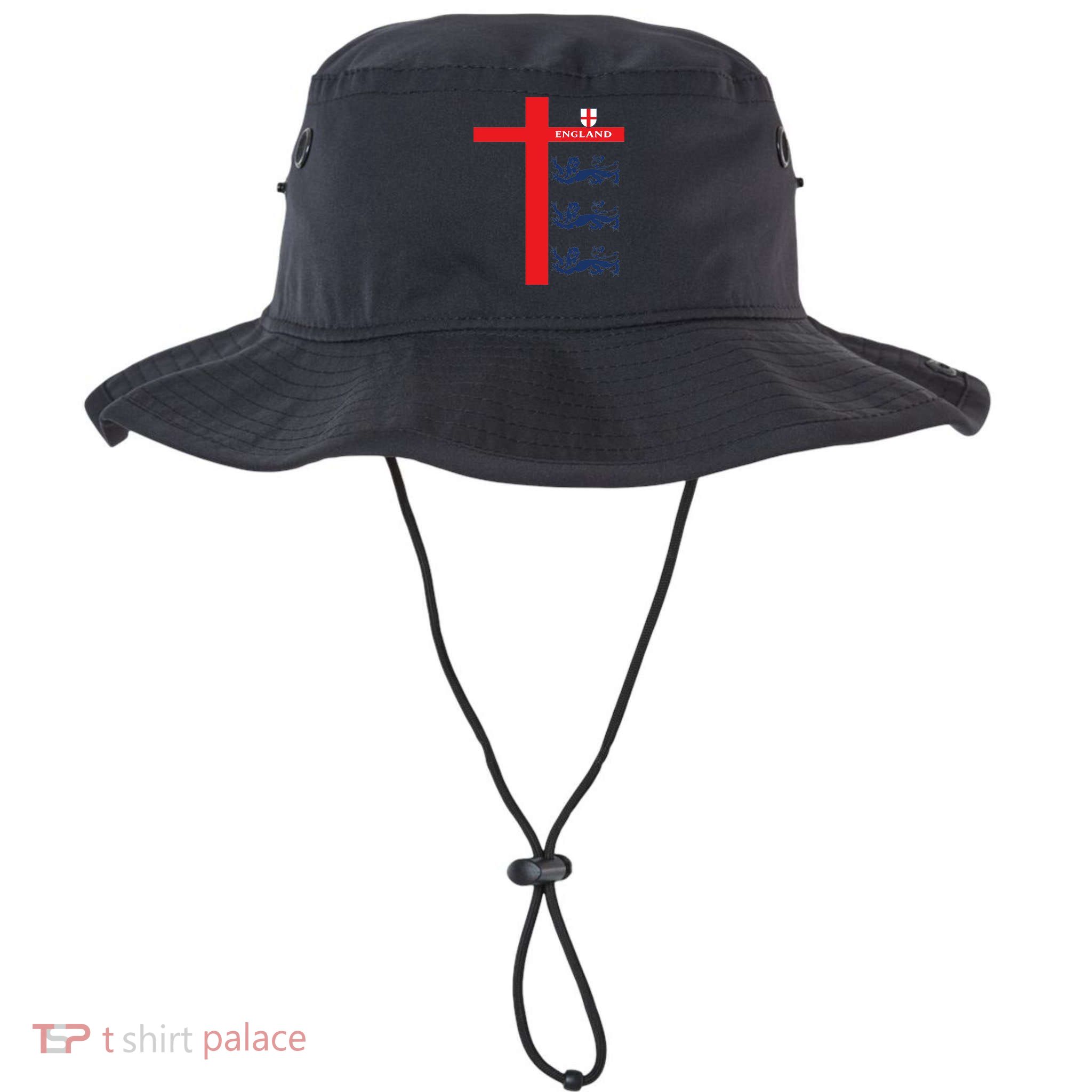 England Soccer Three Lions Flag Bucket Hat