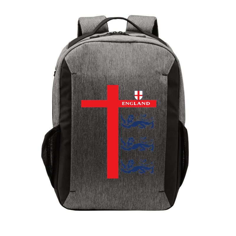 England Soccer Three Lions Flag Vector Backpack