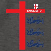 England Soccer Three Lions Flag Vector Backpack