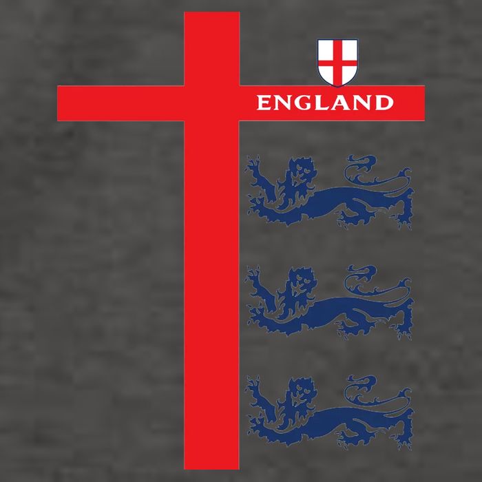 England Soccer Three Lions Flag Vector Backpack