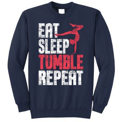 Eat Sleep Tumble Repeat Gymnast Aerobics Gymnastics Lover Sweatshirt