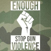 Enough Stop The Violence Fist Legacy Tie Dye Trucker Hat