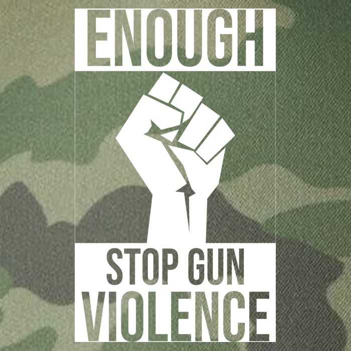 Enough Stop The Violence Fist Legacy Tie Dye Trucker Hat