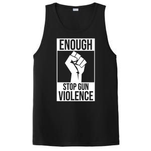 Enough Stop The Violence Fist PosiCharge Competitor Tank