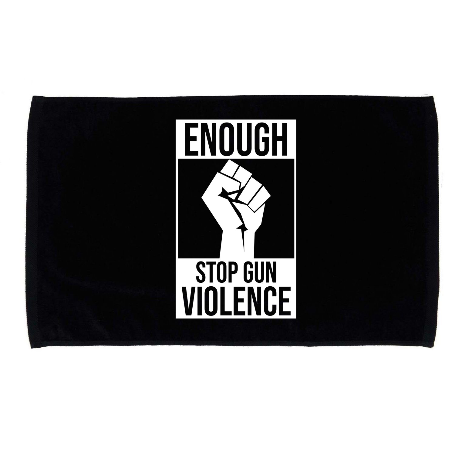Enough Stop The Violence Fist Microfiber Hand Towel
