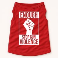 Enough Stop The Violence Fist Doggie Tank