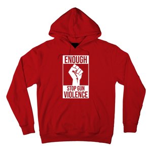 Enough Stop The Violence Fist Hoodie