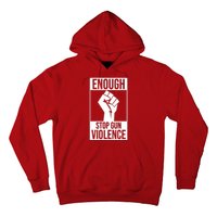 Enough Stop The Violence Fist Hoodie