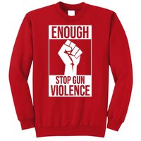 Enough Stop The Violence Fist Sweatshirt