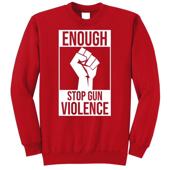 Enough Stop The Violence Fist Sweatshirt