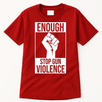 Enough Stop The Violence Fist Tall T-Shirt