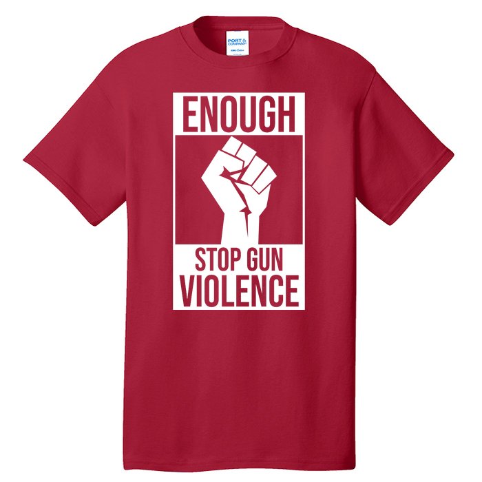 Enough Stop The Violence Fist Tall T-Shirt