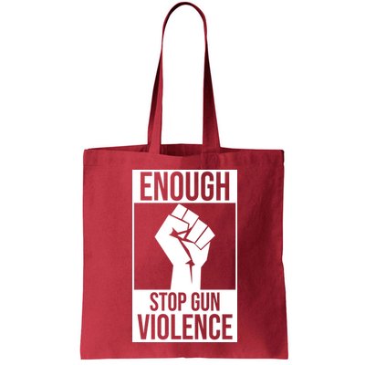 Enough Stop The Violence Fist Bag