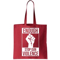 Enough Stop The Violence Fist Bag