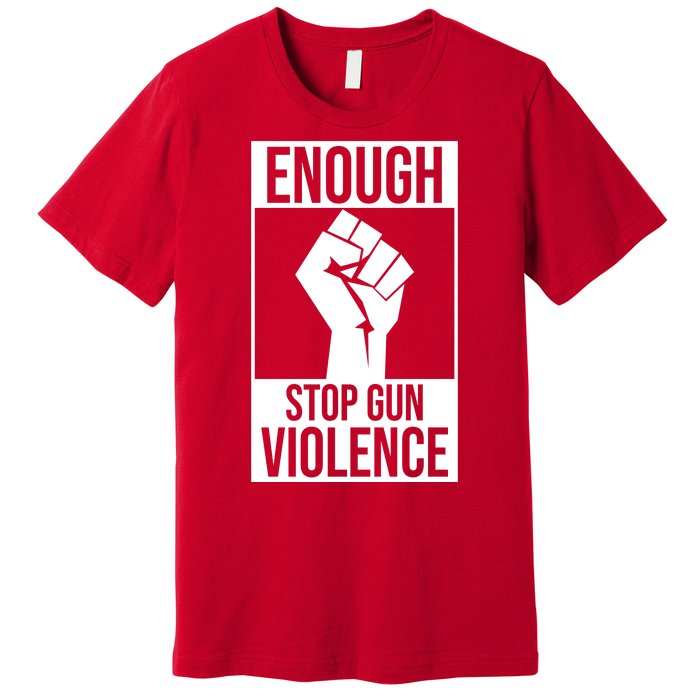 Enough Stop The Violence Fist Premium T-Shirt