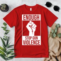 Enough Stop The Violence Fist Premium T-Shirt