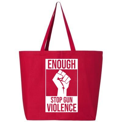 Enough Stop The Violence Fist 25L Jumbo Tote