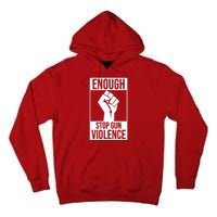 Enough Stop The Violence Fist Tall Hoodie