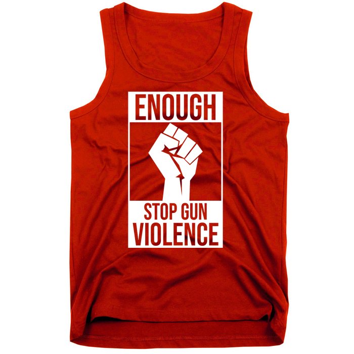 Enough Stop The Violence Fist Tank Top