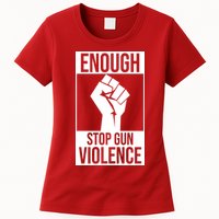 Enough Stop The Violence Fist Womens T-Shirt