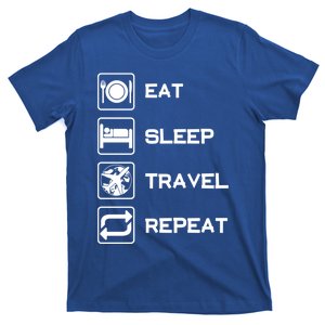 Eat Sleep Travel Repeat Gift T-Shirt