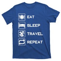 Eat Sleep Travel Repeat Gift T-Shirt