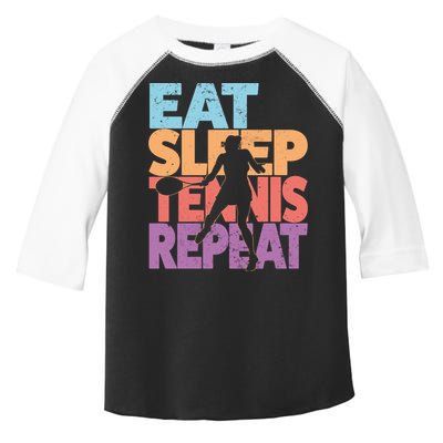 Eat Sleep Tennis Repeat Great Gift Tennis Gift Toddler Fine Jersey T-Shirt