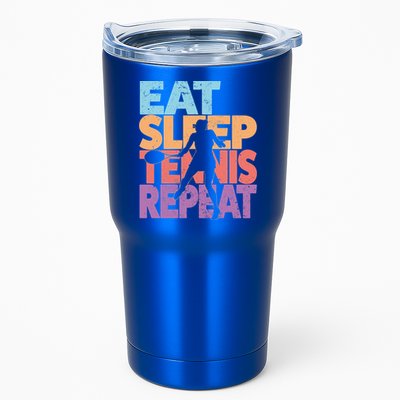 Eat Sleep Tennis Repeat Great Gift Tennis Gift Tumbler