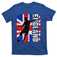 England Soccer Team British Flag Jersey Football Fans T-Shirt