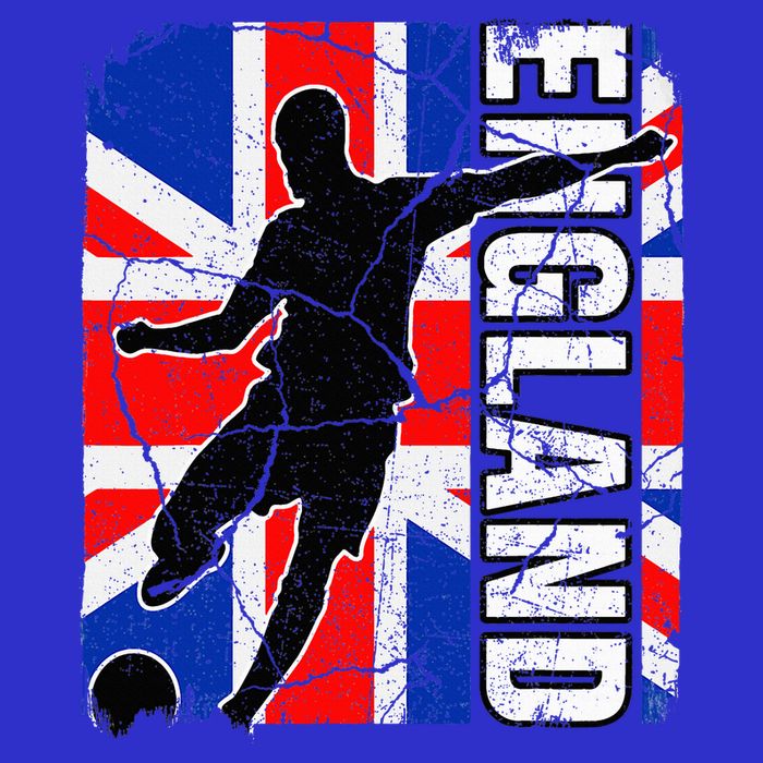 England Soccer Team British Flag Jersey Football Fans 16 in Basic Backpack