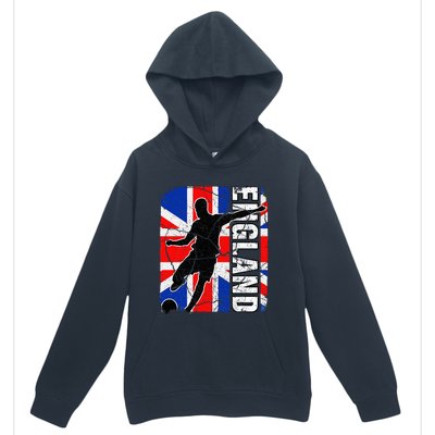 England Soccer Team British Flag Jersey Football Fans Urban Pullover Hoodie