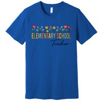 Eletary School Teacher Wildflowers Back To School Gift Premium T-Shirt