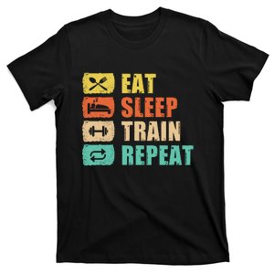 Eat Sleep Train Repeat T-Shirt