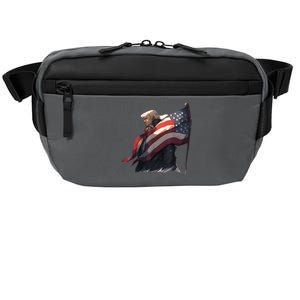 Election Support Trump 2024 And 4th Of July President Crossbody Pack