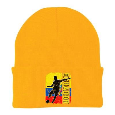 Ecuadorian Soccer Team Ecuador Flag Jersey Football Fans Knit Cap Winter Beanie