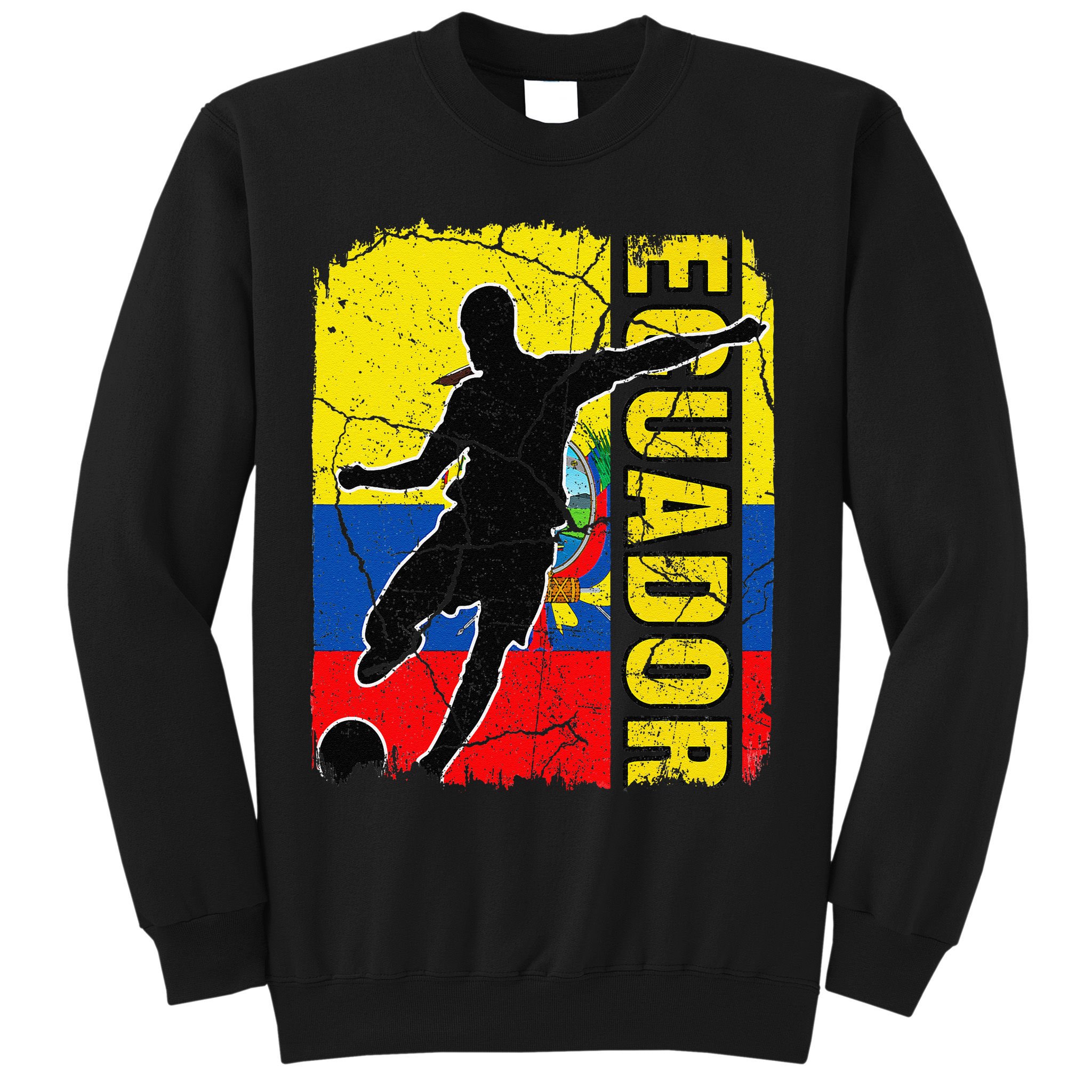 Ecuadorian Soccer Team Ecuador Flag Jersey Football Fans Sweatshirt