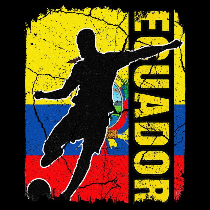 Ecuadorian Soccer Team Ecuador Flag Jersey Football Fans 16 in Basic Backpack