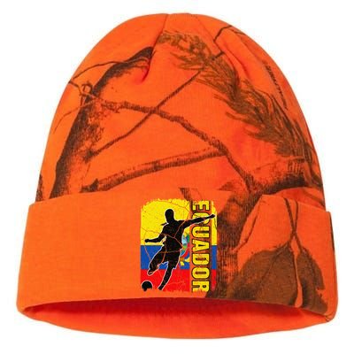 Ecuadorian Soccer Team Ecuador Flag Jersey Football Fans Kati Licensed 12" Camo Beanie