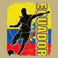 Ecuadorian Soccer Team Ecuador Flag Jersey Football Fans Polo