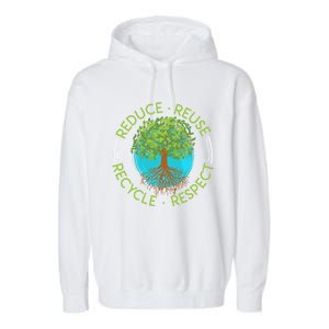 Environtalist Save The Earth Environtal Love Recycling Gift Garment-Dyed Fleece Hoodie