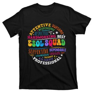 Esol Squad Teachers And Students Team Back To School T-Shirt