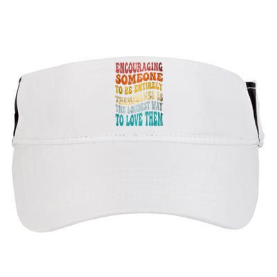 Encouraging Someone To Be Entirely Themselves Adult Drive Performance Visor