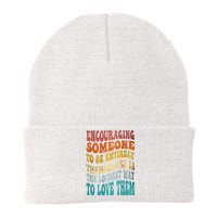 Encouraging Someone To Be Entirely Themselves Knit Cap Winter Beanie