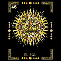 El Sol The Sun Card Mexican Lottery Card Hoodie