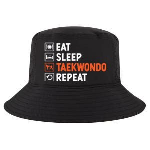 Eat Sleep Taekwondo Repeat Martial Arts Tkd Cool Gift Cool Comfort Performance Bucket Hat