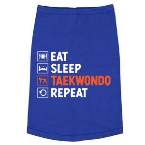 Eat Sleep Taekwondo Repeat Martial Arts Tkd Cool Gift Doggie Tank