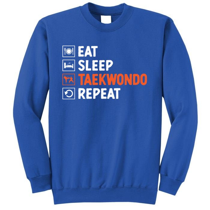 Eat Sleep Taekwondo Repeat Martial Arts Tkd Cool Gift Sweatshirt