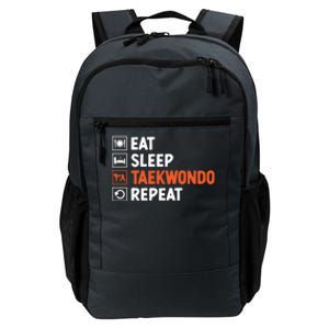 Eat Sleep Taekwondo Repeat Martial Arts Tkd Cool Gift Daily Commute Backpack